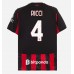 AC Milan Samuele Ricci #4 Hjemmedrakt 2025-26 Kortermet